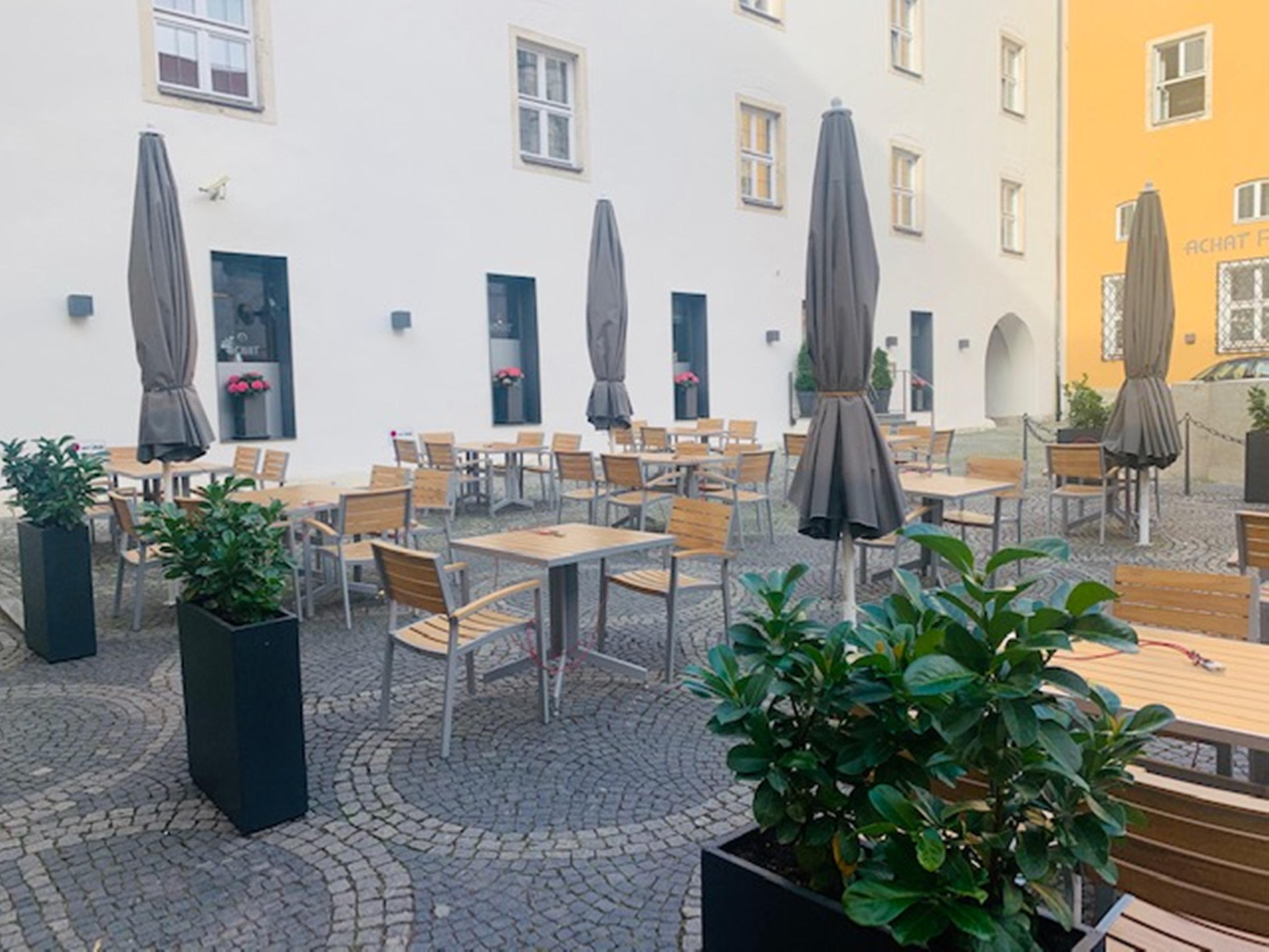 Herzogshof - Boutique-Hotel Am Dom Řezno Exteriér fotografie