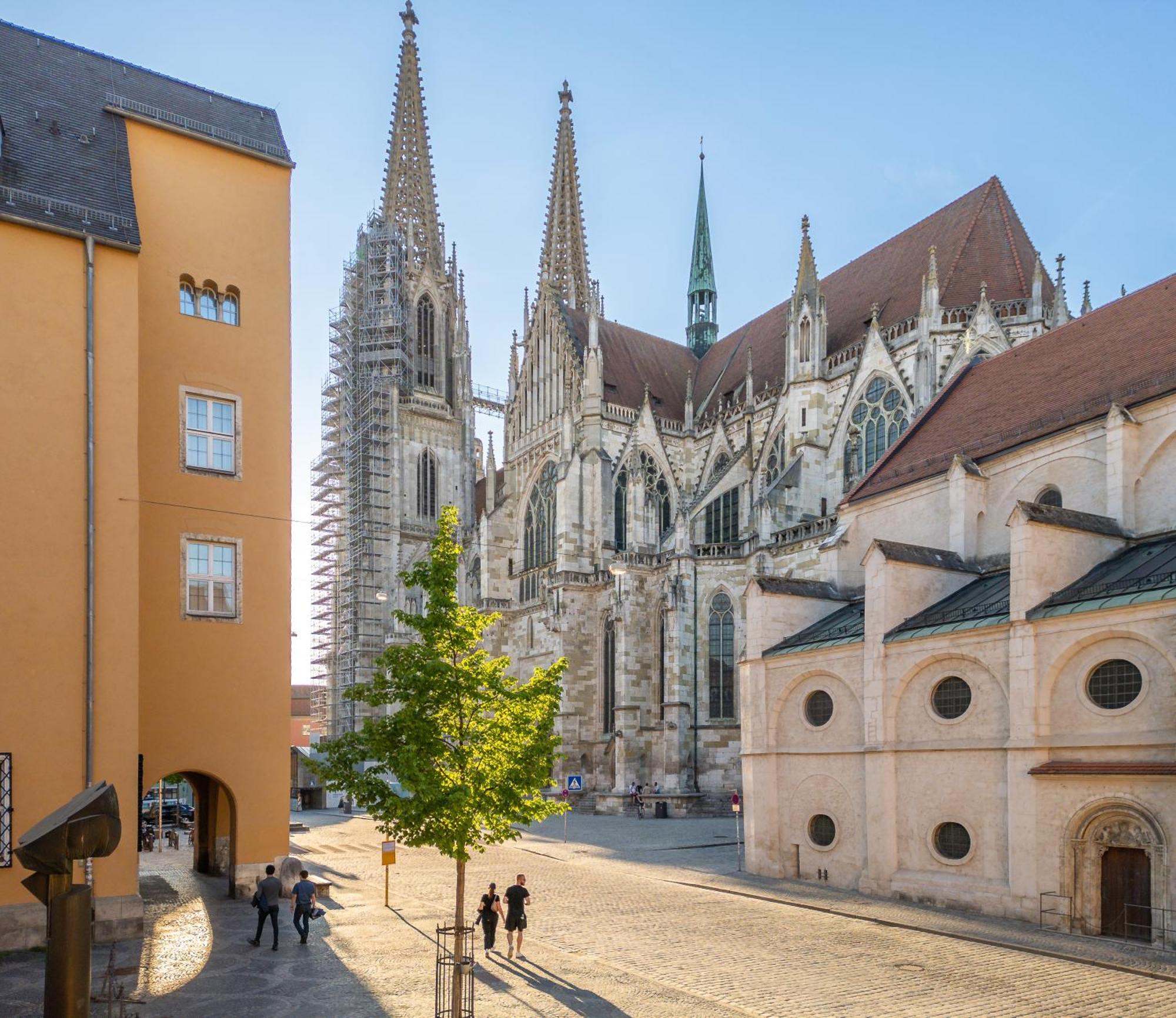 Herzogshof - Boutique-Hotel Am Dom Řezno Exteriér fotografie